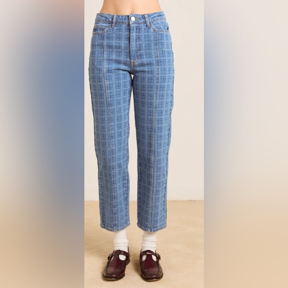 Damson Madder Denim - Free People x Damson Madder Tovie Jeans Size 14 NWT